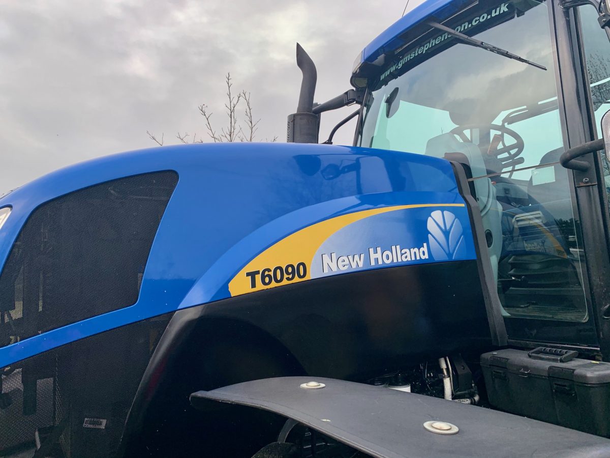 NEW HOLLAND T6090 *50K/ AIR/FRONT LINKAGE & PTO* *VIDEO INSIDE* - G.M ...